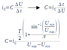 Calculer le condensateur