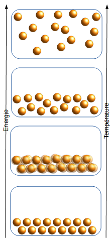 Energie cinétique / température Relation énergie cinétique et température