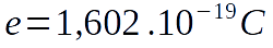 Charge élémentaire